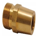 KDAR Hot Max Torches™ 29008 1/4 in M22M x FNPT Brass Long Screw Nipple