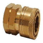 KDAR Hot Max Torches™ 29019 1/4 in Quick Coupler x 1/4 in FNPT 300 deg F Temperature Rating 4000 psi Pressure Rating Brass Quick Connect Socket