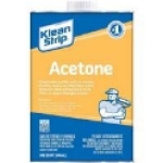 W M Barr Klean-Strip® QAC18 1 qt Can Clear Liquid Acetone Thinner