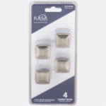 Hardware Resources KasaWare® K121SN-4 1-3/16 in Zinc Satin Nickel Cabinet Knob