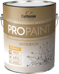 California® Paints PROPAINT 50901-1 1 gal Super Hide White Eggshell Interior Enamel Paint