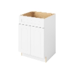 VSB24-CWH 24 Vanity Sink Base 2Door White