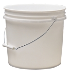 Encore Plastics 201215 3.5 gal Plastic White Bucket