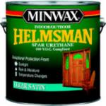 Minwax® Helmsman 13205 1 gal Clear Satin Interior/Exterior Spar Urethane Coat