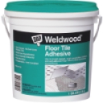 DAP® Weldwood® 00137 1 gal Pail Clear Paste Floor Tile Adhesive