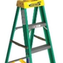 WERNER® 5904 225 lb 4 ft 28 in Single-Sided Step Ladder