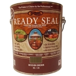 Ready Seal 135 1 gal Can Mission Brown Liquid Exterior Wood Stain and Sealer