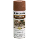 Rust-Oleum® STOPS RUST® 239122 12 oz Rustic Umber Aerosolized Mist Textured Spray Paint