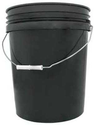 Encore Plastics 201217 5 gal Plastic Black Ecoblend Bucket