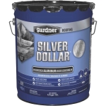 Gardner-Gibson® BLACK JACK® 5175-A-30 5 gal Pail Gray Silver Aluminum Roof Coating