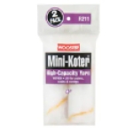 WOOSTER® MINI-KOTER® R211-4 4 in Semi-Smooth Surface Fabric High-Capacity Yarn Mini Roller Cover