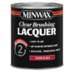 Minwax® 15500 1 qt Can Clear Gloss Interior Brushing Lacquer