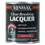 Minwax® 15505 1 qt Can Clear Semi-Gloss Interior Brushing Lacquer