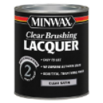 Minwax® 15510 1 qt Can Clear Satin Interior Brushing Lacquer