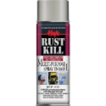 Yenkin-Majestic Majic Paints 8-2011-8 12 oz Can Navy Gray Gloss Interior/Exterior Rust Kill Enamel Spray Paint