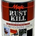 Yenkin-Majestic Majic Paints 8-6001-4 0.5 pt Can White Gloss Interior/Exterior Rust Kill Enamel Spray Paint