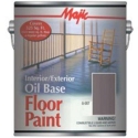 Yenkin-Majestic Majic Paints 8-0079-1 1 gal Pail Light Gray Oil Base Interior/Exterior Floor Paint