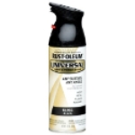 Rust-Oleum® UNIVERSAL® 245196 12 oz Black Gloss Premium Spray Paint