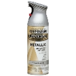 Rust-Oleum® UNIVERSAL® 245220 12 oz Titanium Silver Aerosolized Mist Premium Metallic Spray Paint