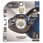 Police Security® 99434 Blackout Series AA Battery 615 Lumens High 300 Lumens Low Headlamp