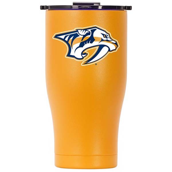 ORCA ORCCH27GO/BLNAPR 27 oz 18/8 Stainless Steel Micro-Plate Chaser Nashville Predators Logo Tumbler with Lid