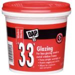 DAP® 33® 12019 1 gal Tub White Paste Window Glazing