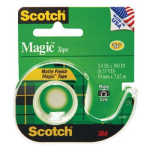 3M™ Scotch® Magic™ 105 300 in x 3/4 in Transparent Household Transparent Tape with Dispenser