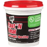 DAP® Fast ‘N Final 12141 1 pt Tub White to Off-White Paste Lightweight Spackling