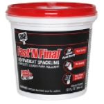 DAP® Fast ‘N Final 12142 1 qt Tub White to Off-White Paste Lightweight Spackling