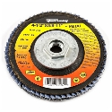 Forney Industries 71930 ZA36 5/8 in to 11 4-1/2 in 36 Grit Zirconia Flap Disc