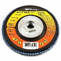 Forney Industries 71931 ZA60 5/8 in to 11 4-1/2 in 60 Grit Zirconia Flap Disc