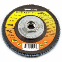 Forney Industries 71932 ZA80 5/8 in to 11 4-1/2 in 80 Grit Zirconia Flap Disc