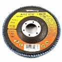 Forney Industries 71987 ZA80 7/8 in 4-1/2 in 80 Grit Zirconia Flap Disc