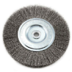 Forney Industries 72745 Crimped Wire 6 in 1/2 to 5/8 in Steel Wire Wheel Brush