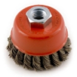 Forney Industries 72757 Knotted 2-3/4 in 5/8-11 Wire Cup Brush