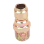 Forney Industries 75136 3/8 in Quick Connect Plug x 3/8 in MNPT Connection 4200 psi Pressure Rating Steel Quick Connect Plug