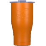 ORCA ORCCHA27OR/WH 27 oz 18/8 Stainless Steel Orange/White Chaser Tumbler with Lid