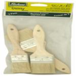 Richard 80150 Chip Smooth Sanded Wood Handle 3-Piece Paint Brush Set