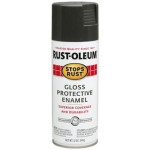 Rust-Oleum® STOPS RUST® 7786830 12 oz Smoke Gray Gloss Protective Enamel Spray Paint