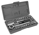 W1173 40 PC 1/4 INCH & 3/8 INCH DR SOCKET SET