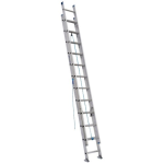 WERNER® D1324-2 250 lb Type I 24 ft Multi-Section Extension Ladder