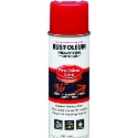 Rust-Oleum® INDUSTRIAL CHOICE® Precision Line® 203029 18 oz Safety Red Solvent Base M1600 System Inverted Marking Paint