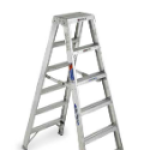 WERNER® T376 300 lb 6 ft 24-3/4 in Twin Step Ladder