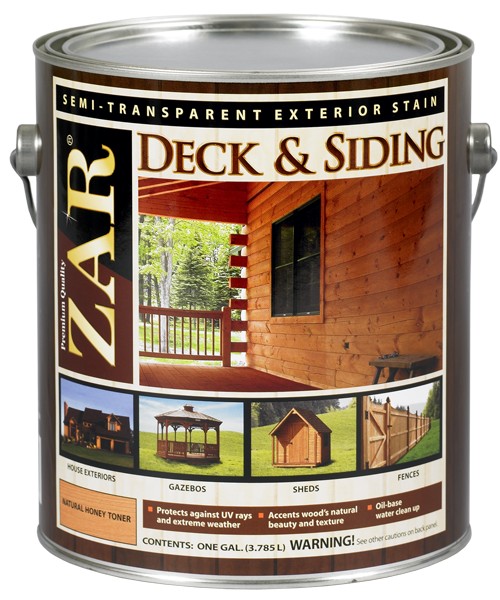 UGL® ZAR® 67012 1 qt Light Deck and Siding Stain