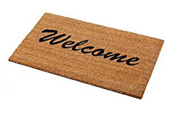 QRRI FlexGard® IM180-18X30WELCNEIGH Coir 18 in 30 in Welcome Entrance Mat