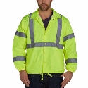 Market Share Brands UHV600-2XL Utility Pro™ Wear 2XL Polyester Shell High Visibility Lime Green High Visibility Windbreaker