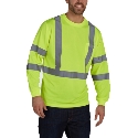 Market Share Brands UHV403-L Men's L 42 to 44 in Safety T-Shirt