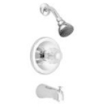 Homewerks Faucets LDR 013 7100CP 2.5 gpm 1 Handle Tub/Shower Faucet