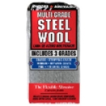 PPG Paints Homax® 10121114 Coarse/Fine/Medium Steel Multi-Grade Steel Wool