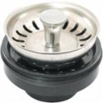 Keeney Plumb Pak K5462PC Steel Chrome Plated 3-1/4 in Diameter Garbage Disposal Stopper/Strainer